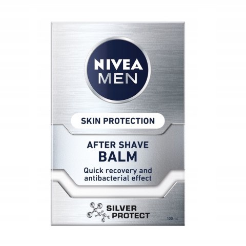 Men Skin Protection balsam po goleniu Silver Protect 100ml Nivea