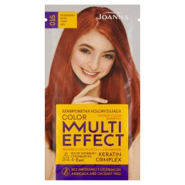 Multi Effect Color szamponetka koloryzująca 015 Płomienny Rudy 35g Joanna