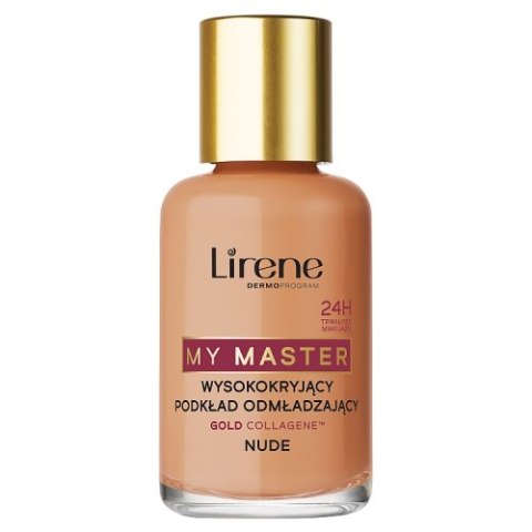 Lirene My Master High Coverage Foundation wysokokryjący podkład odmładzający Nude 30ml