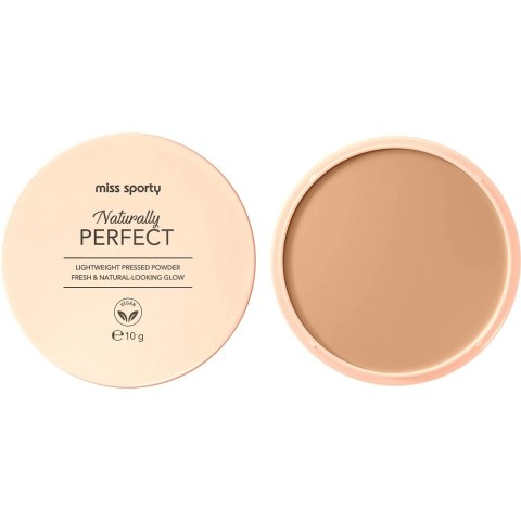 Miss Sporty Naturally Perfect wegański puder prasowany 003 Natural 10g