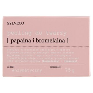 Peeling do twarzy Papaina i Bromelaina 75g