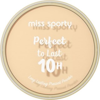 Miss Sporty Perfect To Last 10H matujący puder do twarzy 050 Transparent 9g