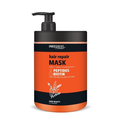 Chantal Prosalon Hair Repair Mask maska naprawcza do włosów z peptydami i biotyną 1000ml