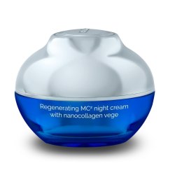 HiSkin SkinLed Regenerating MC2 Night Cream With Nanocollagen Vege regenerujący krem na noc z nanokolagenem vege refill 50ml