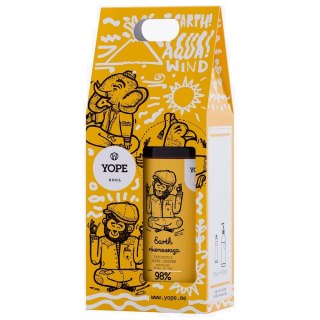 Yope Soul Earth zestaw naturalne mydło do rąk 500ml + naturalny krem do rąk 50ml