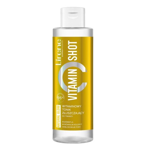 Vitamin Shot witaminowy tonik złuszczający do twarzy 200ml Lirene