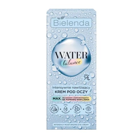 Bielenda Water Balance intensywnie nawilżający krem pod oczy 15ml