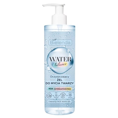 Bielenda Water Balance oczyszczający żel do mycia twarzy 195g Bielenda Water Balance oczyszczający żel do mycia twarzy 195g