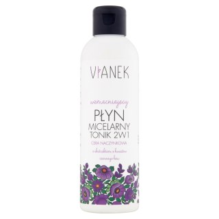 VIANEK Wzmacniający płyn micelarny tonik 2w1 200ml