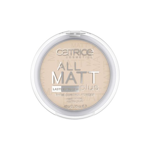 All Matt Plus Shine Control puder matujący 025 Sand Beige 10g Catrice
