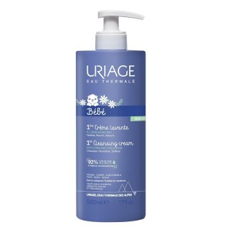 URIAGE Bebe 1st Cleansing Cream pieniący się krem do kąpieli dla dzieci 500ml