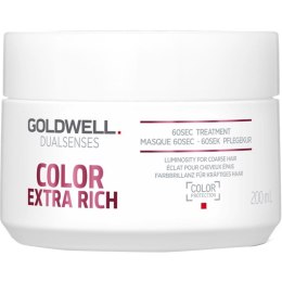 Goldwell Dualsenses Color Extra Rich 60sec Treatment 60-sekundowa kuracja nabłyszczająca do włosów grubych i opornych 200ml