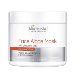 Bielenda Professional Face Algae Mask With Ghassoul Clay maska algowa do twarzy z glinką ghassoul 190g