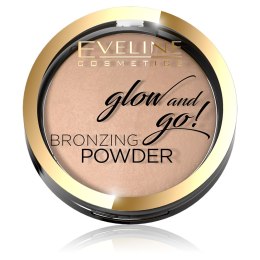 Eveline Cosmetics Glow And Go! Bronzing Powder puder brązujący w kamieniu 01 Go Hawaii 8.5g