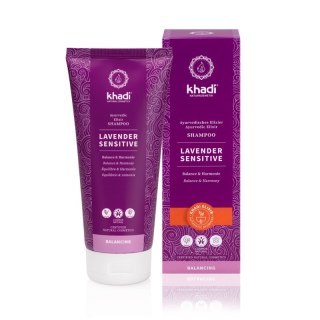 Khadi Lavender Sensitive Shampoo delikatny szampon do wrażliwej skóry głowy 200ml