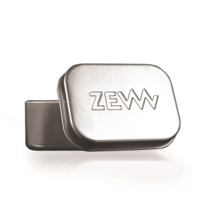 Zew For Men Mydelniczka aluminiowa Srebrna