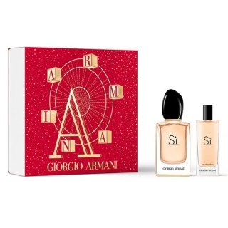 Giorgio Armani Si zestaw woda perfumowana spray 50ml + woda perfumowana 15ml