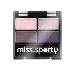 Studio Colour Quattro Eye Shadow poczwórne cienie do powiek 402 Smoky Green Eyes 5g Miss Sporty