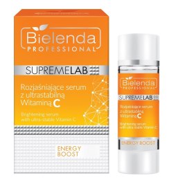 SupremeLab Energy Boost rozjaśniające serum z ultrastabilną witaminą C 15ml Bielenda Professional