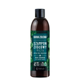 Szampon ziołowy do włosów bez objętości Mięta 250ml Barwa