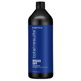 Matrix Total Results Brass Off Shampoo szampon do włosów neutralizujący odcień 1000ml
