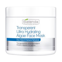 Bielenda Professional Transperent Ultra Hydrating Algae Face Mask transparentna ultranawilżająca maska algowa do twarzy 190g