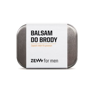 Zew For Men Zimowy balsam do brody z węglem drzewnym 80ml