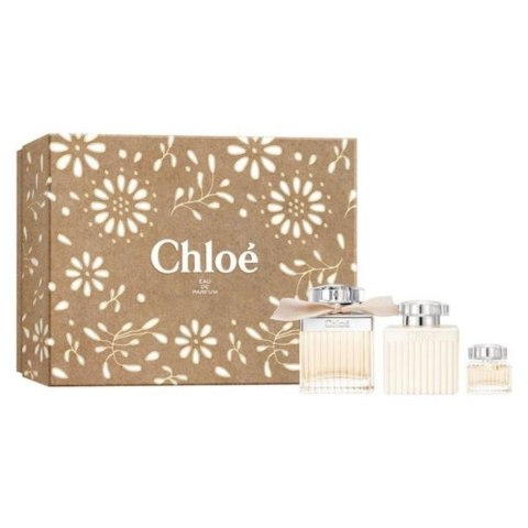 Chloe zestaw woda perfumowana spray 75ml + balsam do ciała 100ml + miniatura wody perfumowanej 5ml Chloe