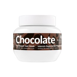 Chocolate Full Repair Hair Mask intensywnie regenerująca maska do włosów suchych i zniszczonych 275ml Kallos