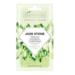 Bielenda Crystal Glow Jade Stone maseczka nawilżająco-wygładzająca 8g