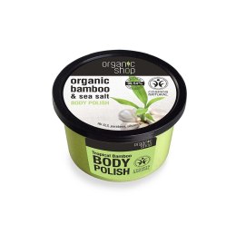 Organic Shop Energizing Body Polish orzeźwiająca pasta do ciała Bamboo & Sea Salt 250ml
