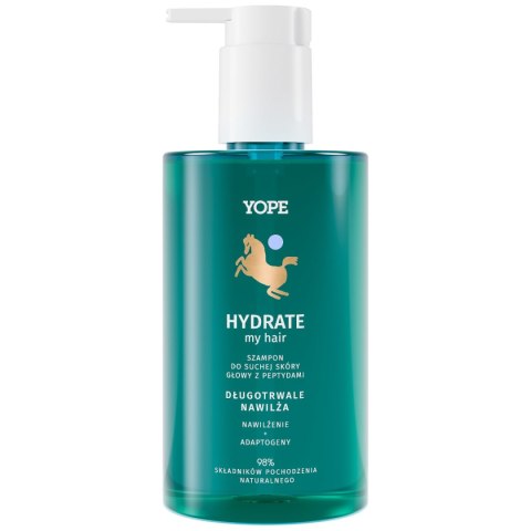 Hydrate My Hair szampon do suchej skóry głowy z peptydami 300ml Yope