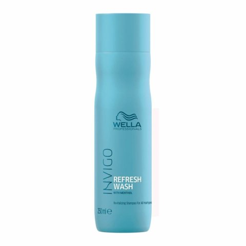 Wella Professionals Invigo Refresh Wash Revitalizing Shampoo odświeżający szampon do włosów z mentolem 250ml