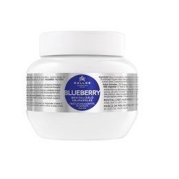 KJMN Blueberry Revitalizing Hair Mask rewitalizująca maska do włosów z ekstraktem jagód 275ml Kallos