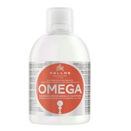 KJMN Omega Rich Regenerating Shampoo regenerujący szampon do włosów z kompleksem omega-6 i olejem makadamia 1000ml Kallos
