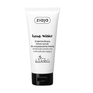 Ziaja Kozie Mleko krzemionkowy micro-scrub do oczyszczania twarzy 75ml