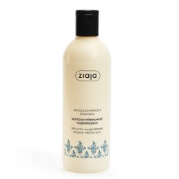 Kuracja Proteinami Jedwabiu szampon intensywnie wygładzający do włosów niesfornych 300ml Ziaja