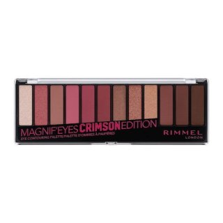 Rimmel Magnif'Eyes Eyeshadow Palette paleta cieni do powiek 007 Crimson Edition 14.16g