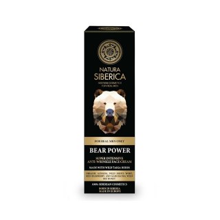 Natura Siberica Men Bear Power przeciwzmarszczkowy krem do twarzy dla mężczyzn 50ml