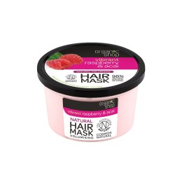 Organic Shop Natural Volumising Hair Mask maska do włosów zwiększająca objętość Raspberry & Acai 250ml