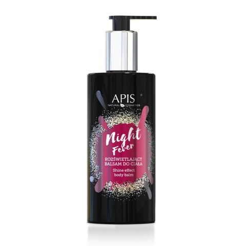 APIS Night Fever rozświetlający balsam do ciała 300ml