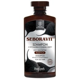 Farmona Seboravit szampon z wyciągiem z czarnej rzepy do włosów tłustych 330ml