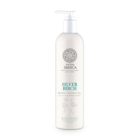 Natura Siberica Silver Birch odświeżający żel pod prysznic 400ml