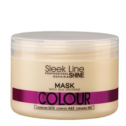 Stapiz Sleek Line Colour Mask maska z jedwabiem do włosów farbowanych 250ml