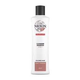 NIOXIN System 3 Cleanser Shampoo oczyszczający szampon do włosów farbowanych lekko przerzedzonych 300ml