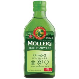Möller's Tran Norweski suplement diety Jabłkowy 250ml