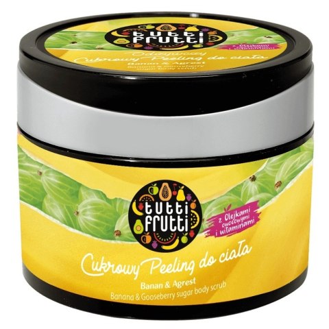 Farmona Tutti Frutti cukrowy peeling do ciała Banan & Agrest 300g