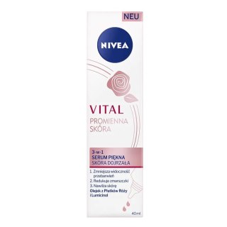 Nivea Vital Promienna Skóra 3w1 serum piękna 40ml