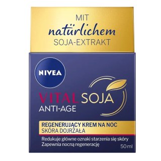 Nivea Vital Soja Anti-Age regenerujący krem na noc 50ml