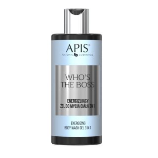 APIS Who's the Boss energizujący żel do mycia ciała 3w1 300ml